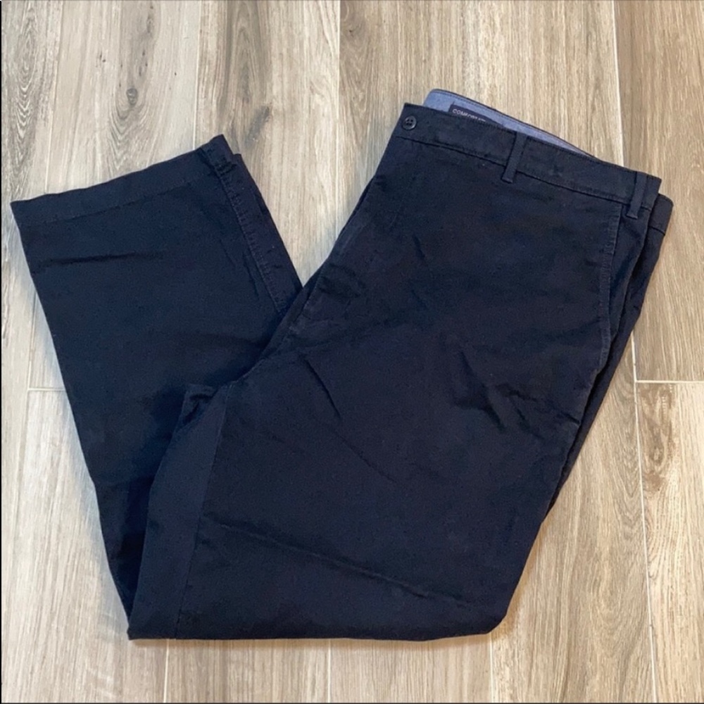 Cremieux Comfort Stretch Navy Dress Pants Size 44x29